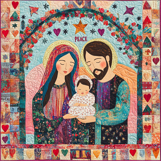 Nativity Scene TAI041024407 Quilt Blanket