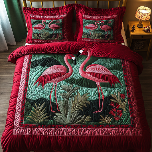 Flamingo TAI141124023 Quilt Bedding Set