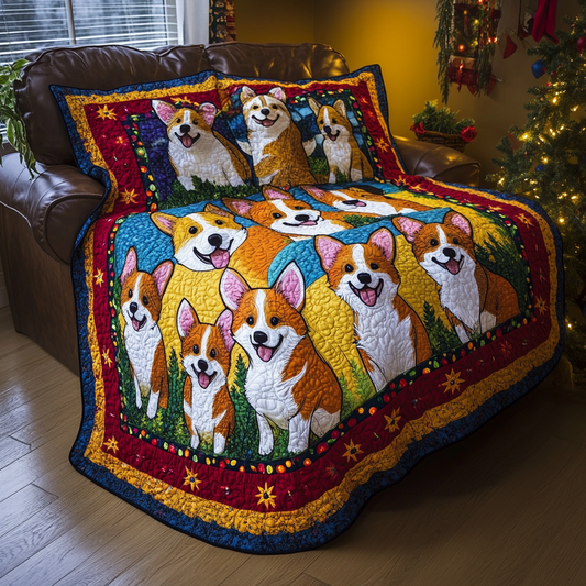 Corgi TAI181024047 Quilt Blanket