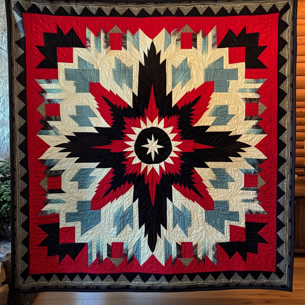 Native American TAI091024197 Quilt Blanket