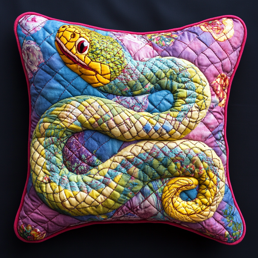 Snake DAI200125301 Quilted Pillow Case