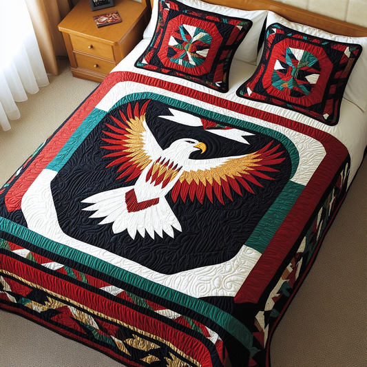 Native American Eagle DAI051224078 Quilt Bedding Set