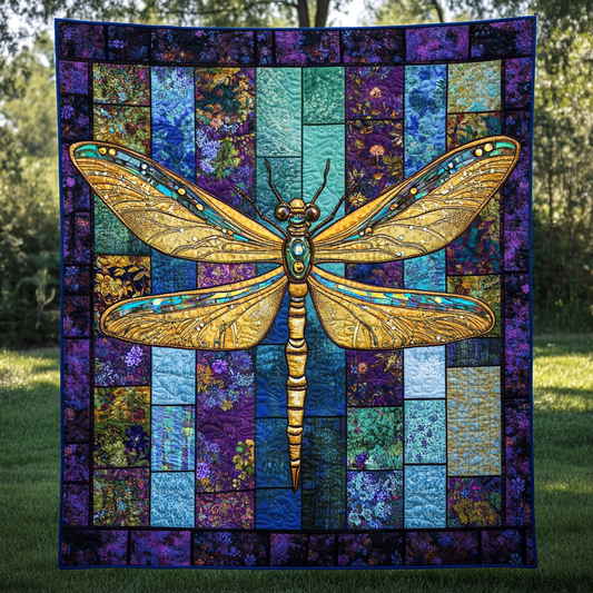 Dragonfly TAI151024424 Quilt Blanket