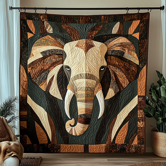 Elephant TAI021024299 Quilt Blanket