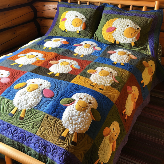 Sheep TAI040624111 Quilt Bedding Set