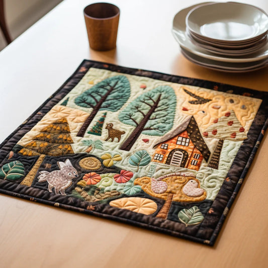 Woodland TAI040124187 Quilted Placemats