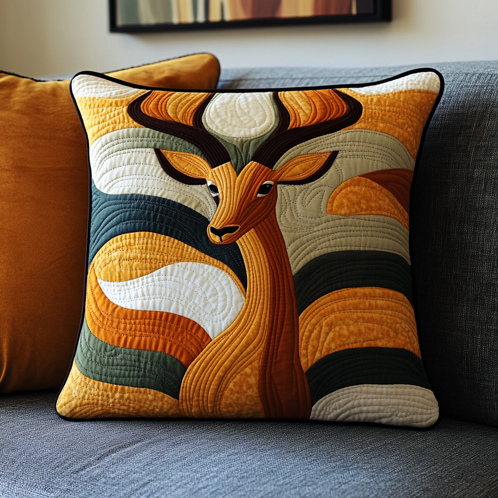 Antelope DAI040225413 Quilted Pillow Case