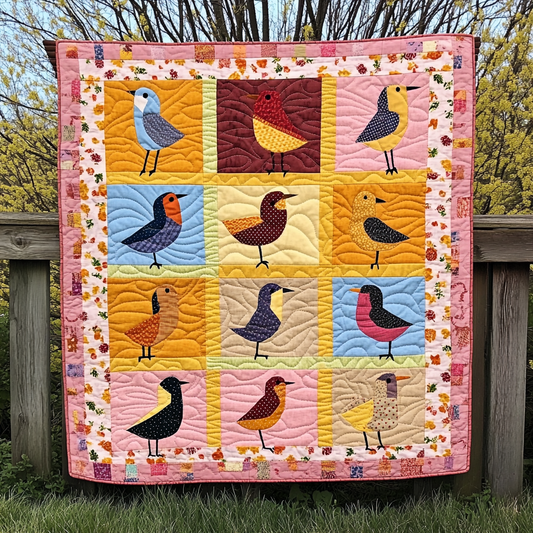 Bird DAI070824029 Quilt Blanket