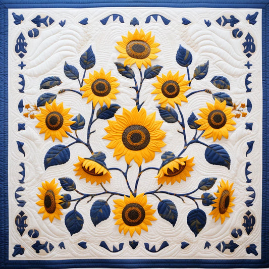 Sunflower TAI261223068 Quilt Blanket