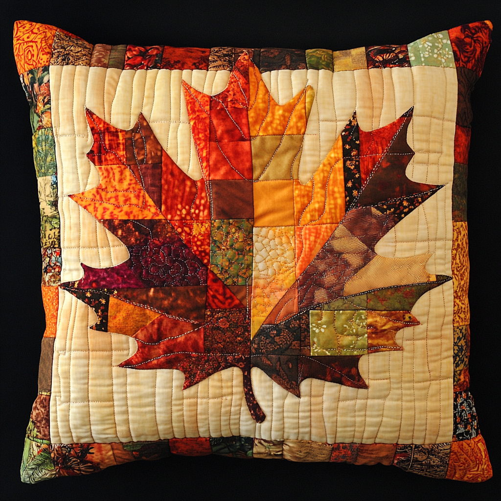 Maple Leaf DAI040225353 Quilted Pillow Case