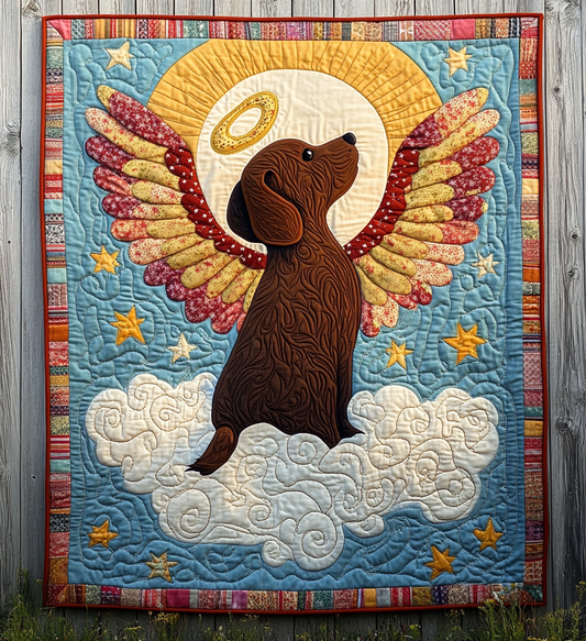 Dog Angel DAI150125101 Quilt Blanket