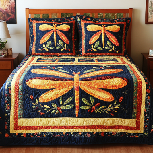 Dragonfly DAI280824059 Quilt Bedding Set