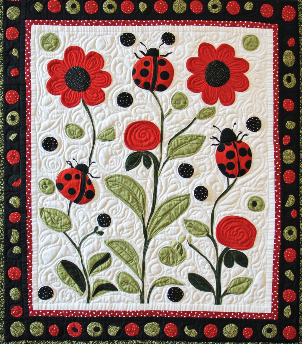 Ladybug DAI221024163 Quilt Blanket