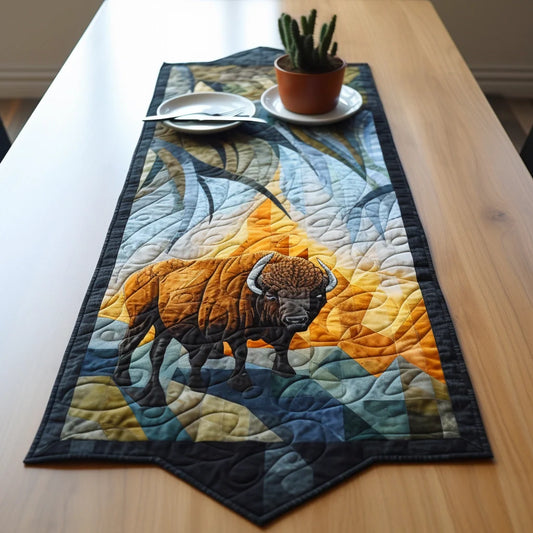 Bison TAI271223088 Quilted Table Runner