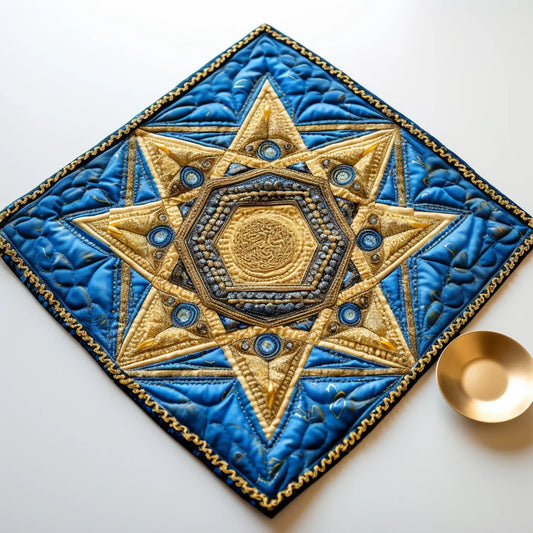 Jewish Star Of David TAI040124351 Quilted Placemats