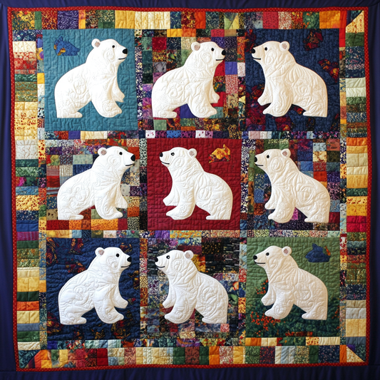 Polar Bear DAI130824094 Quilt Blanket