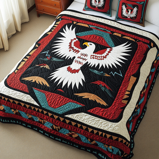 Native American Eagle DAI051224082 Quilt Bedding Set