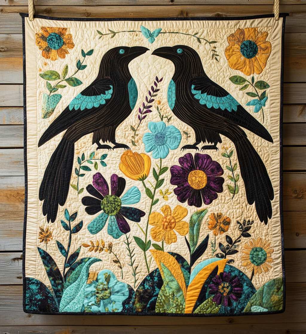 Raven DAI040225106 Quilt Blanket