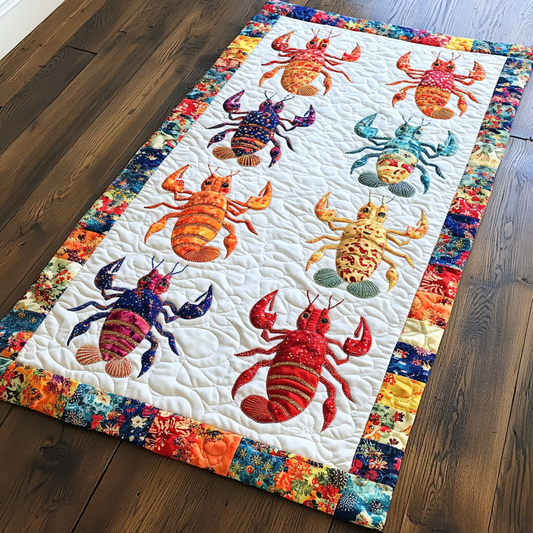 Lobster DAI200125363 Quilted Table Runner