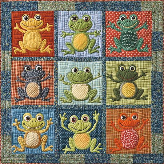 Frog DAI221024047 Quilt Blanket