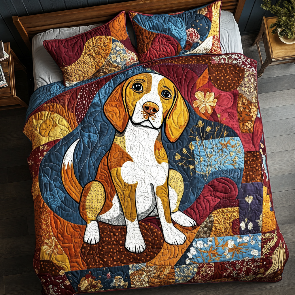 Beagle TAI181024290 Quilt Bedding Set – Alpha Quilt