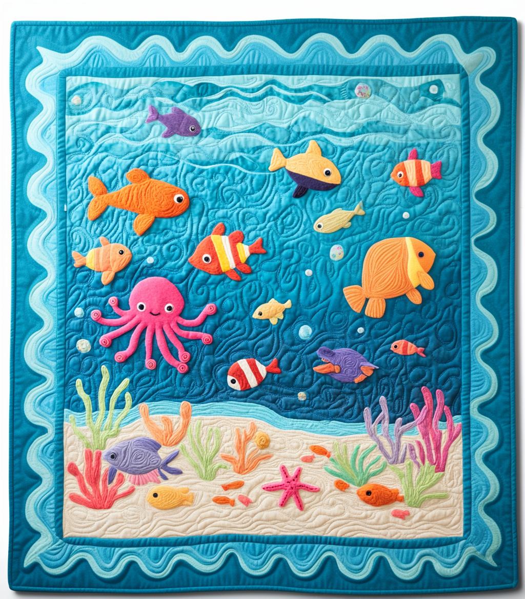 Sea DAI26102472 Quilt Blanket