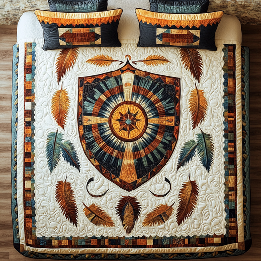 Native American Shield DAI171224170 Quilt Bedding Set