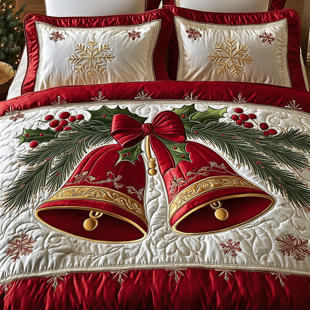 Jingle Bell TAI141124119 Quilt Bedding Set