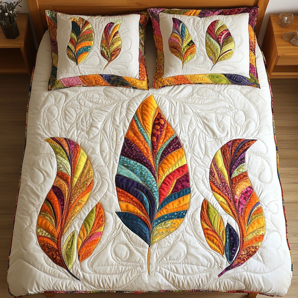 Feather DAI200125093 Quilt Bedding Set