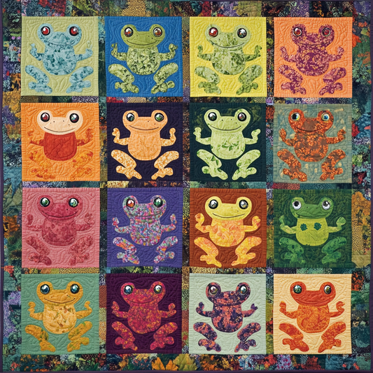 Frog DAI221024058 Quilt Blanket