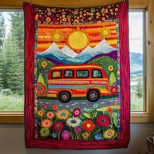Road Trip DAI200125211 Quilt Blanket