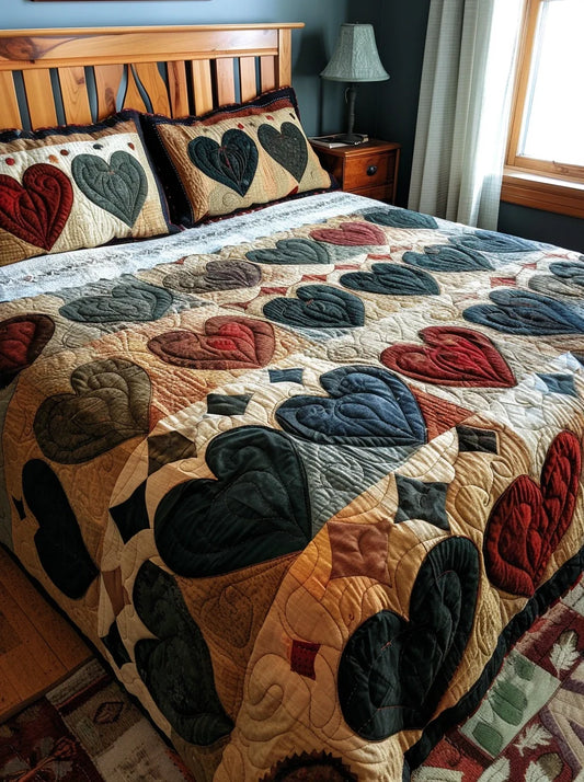 Heart TAI020324130 Quilt Blanket