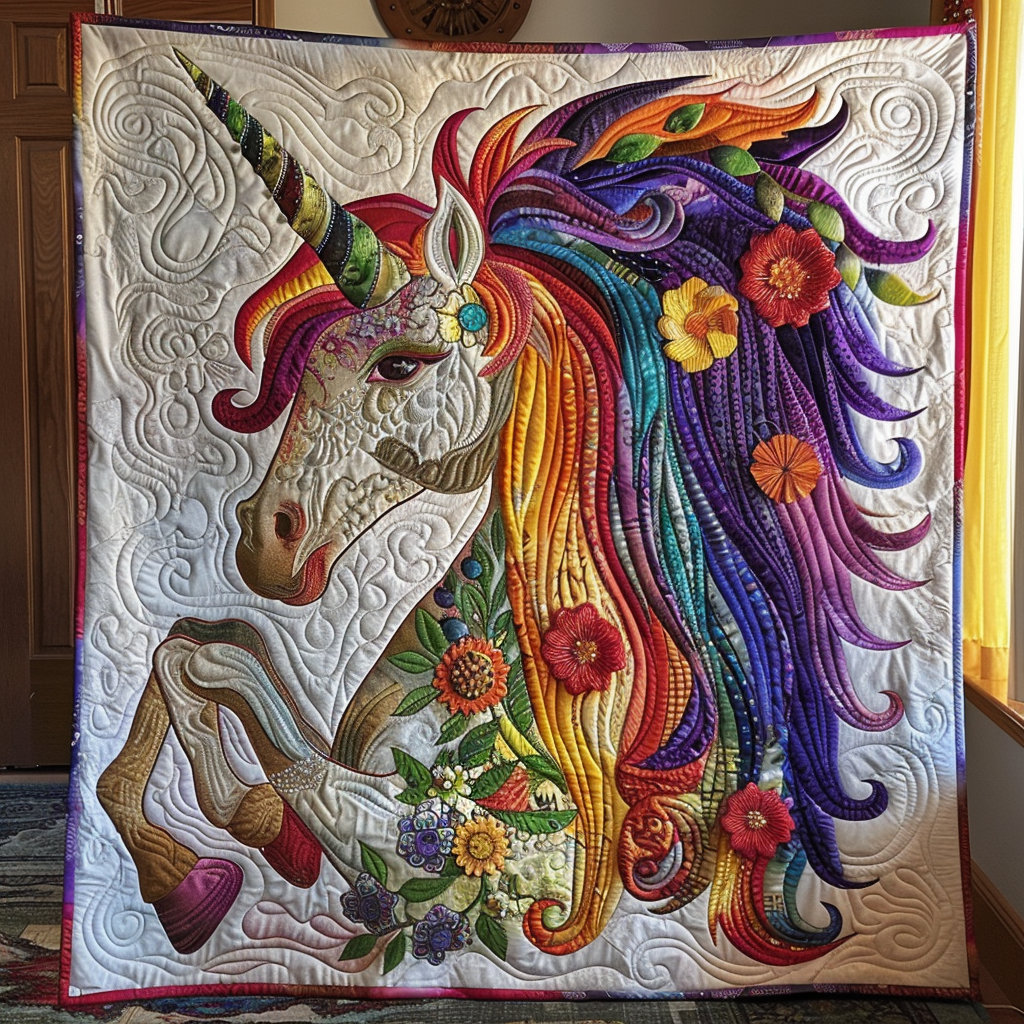 Unicorn DAI010824075 Quilt Blanket