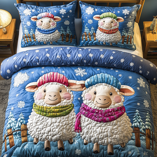 Sheep TAI101224385 Quilt Bedding Set