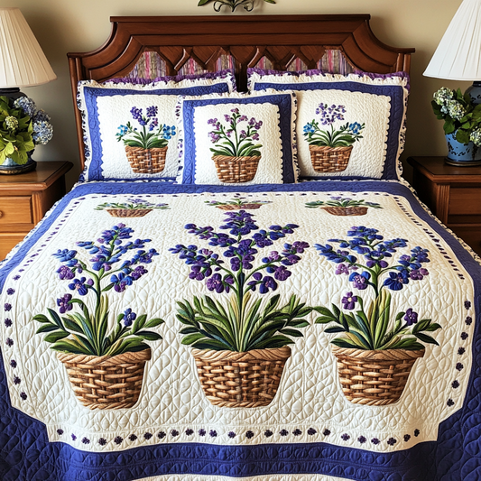 Texas Bluebonnet DAI051224059 Quilt Bedding Set