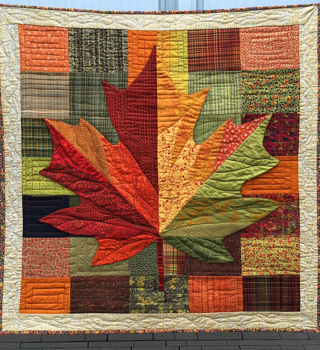 Maple Leaf DAI040225059 Quilt Blanket