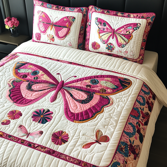 Butterfly TAI080824122 Quilt Bedding Set