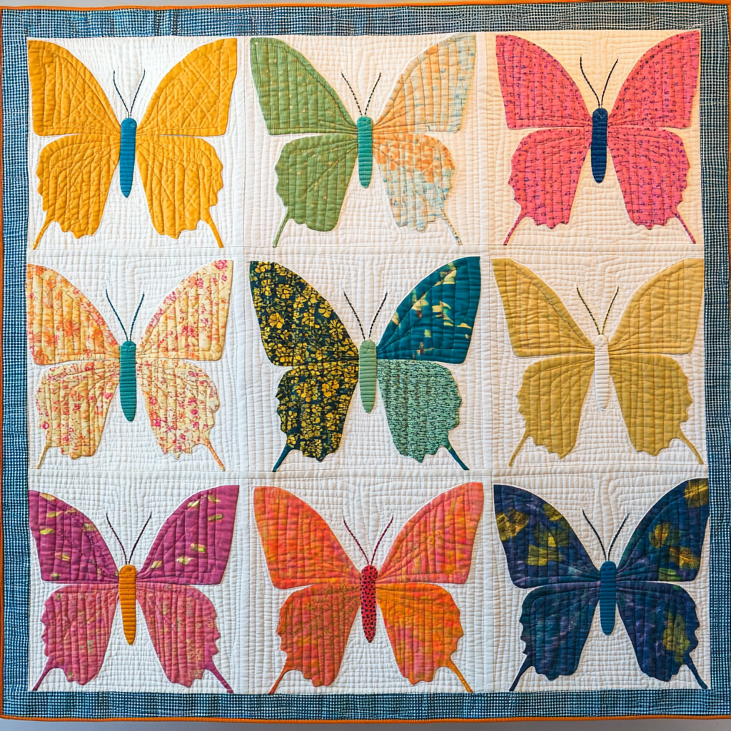 Butterfly DAI070824049 Quilt Blanket