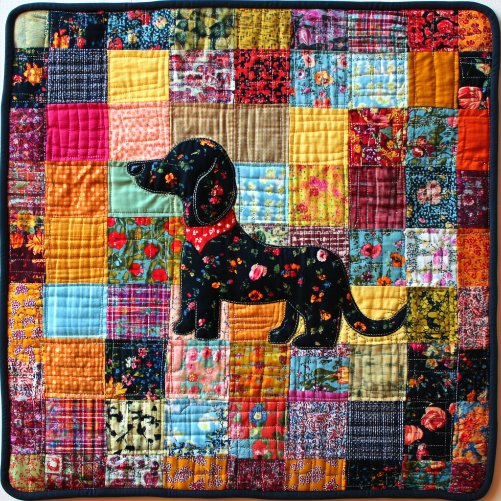 Dachshund DAI130824091 Quilt Blanket