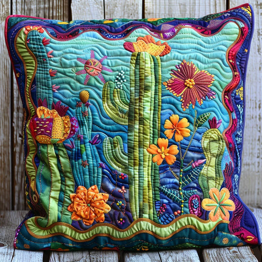 Cactus TAI240424149 Quilted Pillow Case