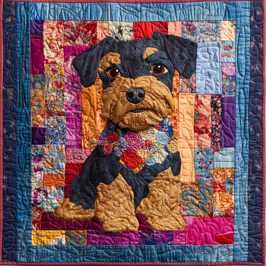 Miniature Schnauzer TAI121024114 Quilt Blanket