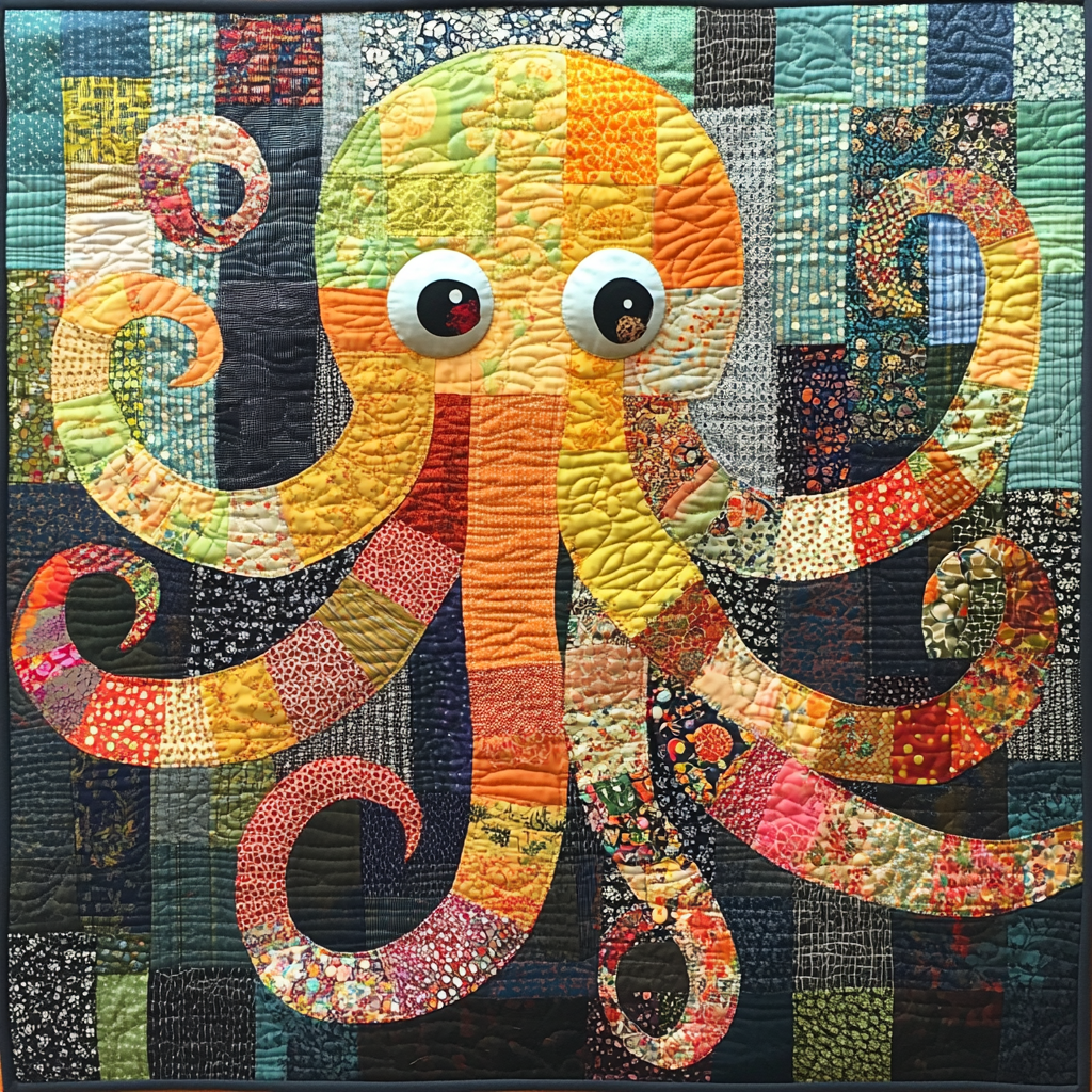 Octopus DAI040924227 Quilt Blanket