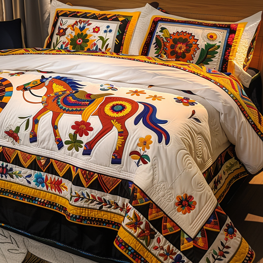 Horse TAI170724070 Quilt Bedding Set