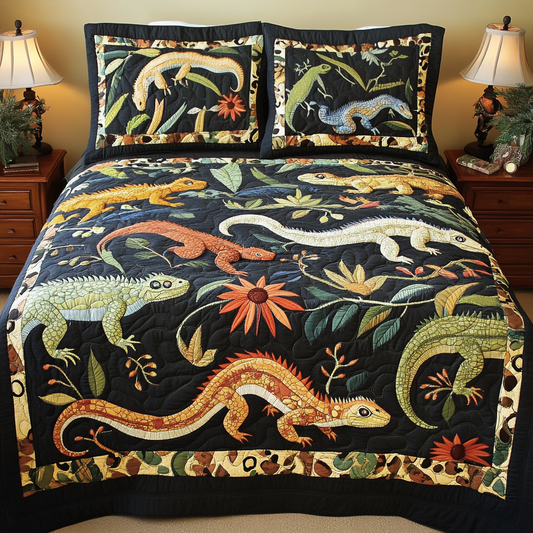 Lizard DAI190225148 Quilt Bedding Set