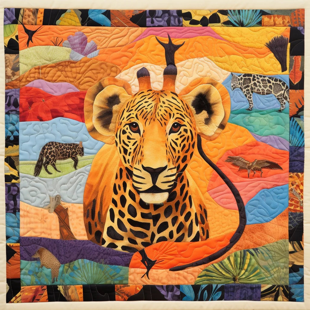 Lion TAI04122344 Quilt Blanket