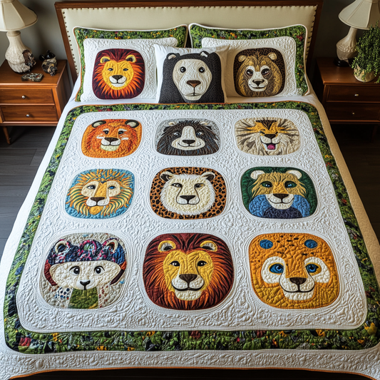 Woodland Animal DAI280824104 Quilt Bedding Set