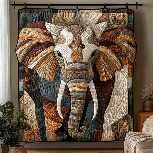 Elephant TAI021024304 Quilt Blanket