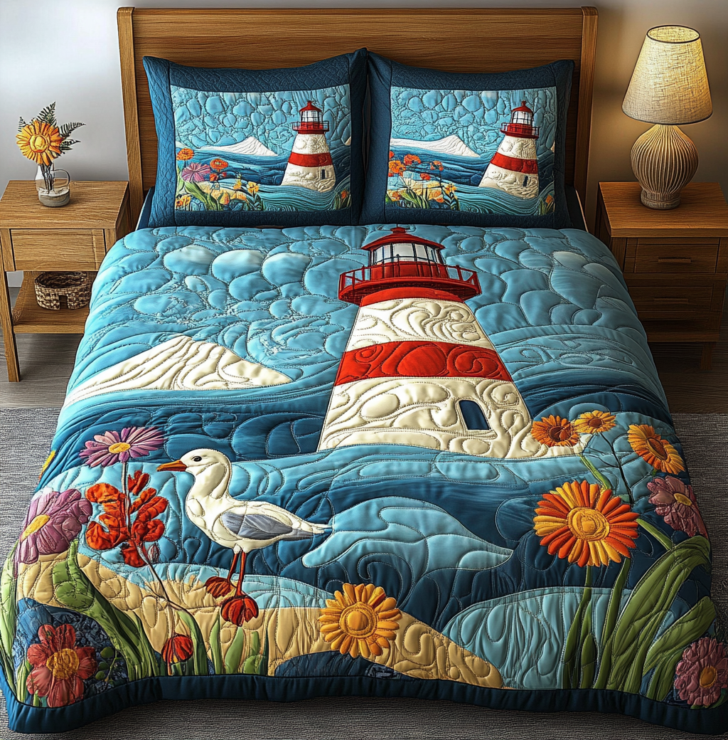 Lighthouse DAI200125038 Quilt Bedding Set