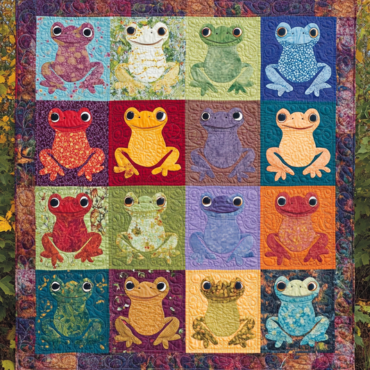 Frog DAI221024057 Quilt Blanket