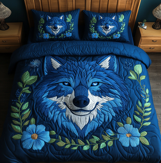 Wolf DAI150125201 Quilt Bedding Set